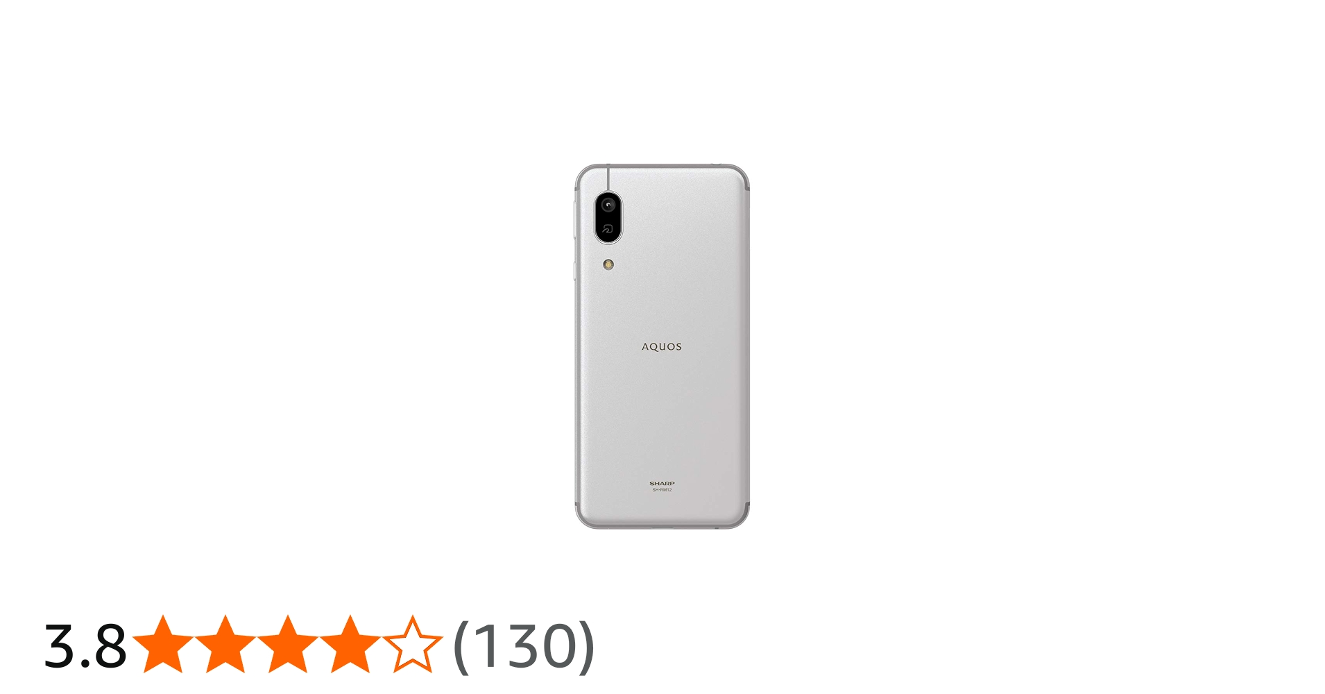 Amazon | 国内版SIMフリー SHARP AQUOS sense3 lite SH-RM12 シルバー