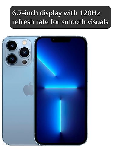 Amazon.com: Apple iPhone 13 Pro Max, 256GB, Sierra Blue - Unlocked