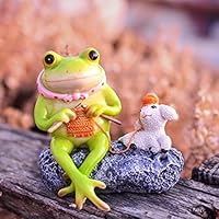 Amazon.co.jp: 母の日 カエル 置物 玄関 F かえる スタイル5 グッズ