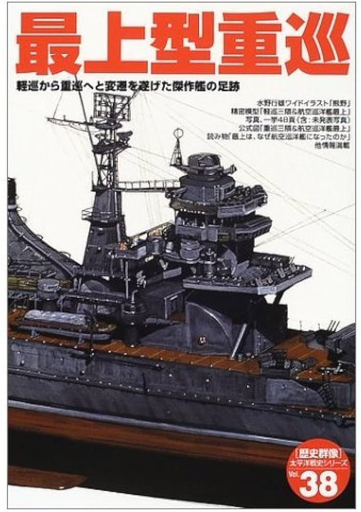 最上型重巡: 軽巡から重巡へと変遷を遂げた傑作艦の足跡 (歴史群像