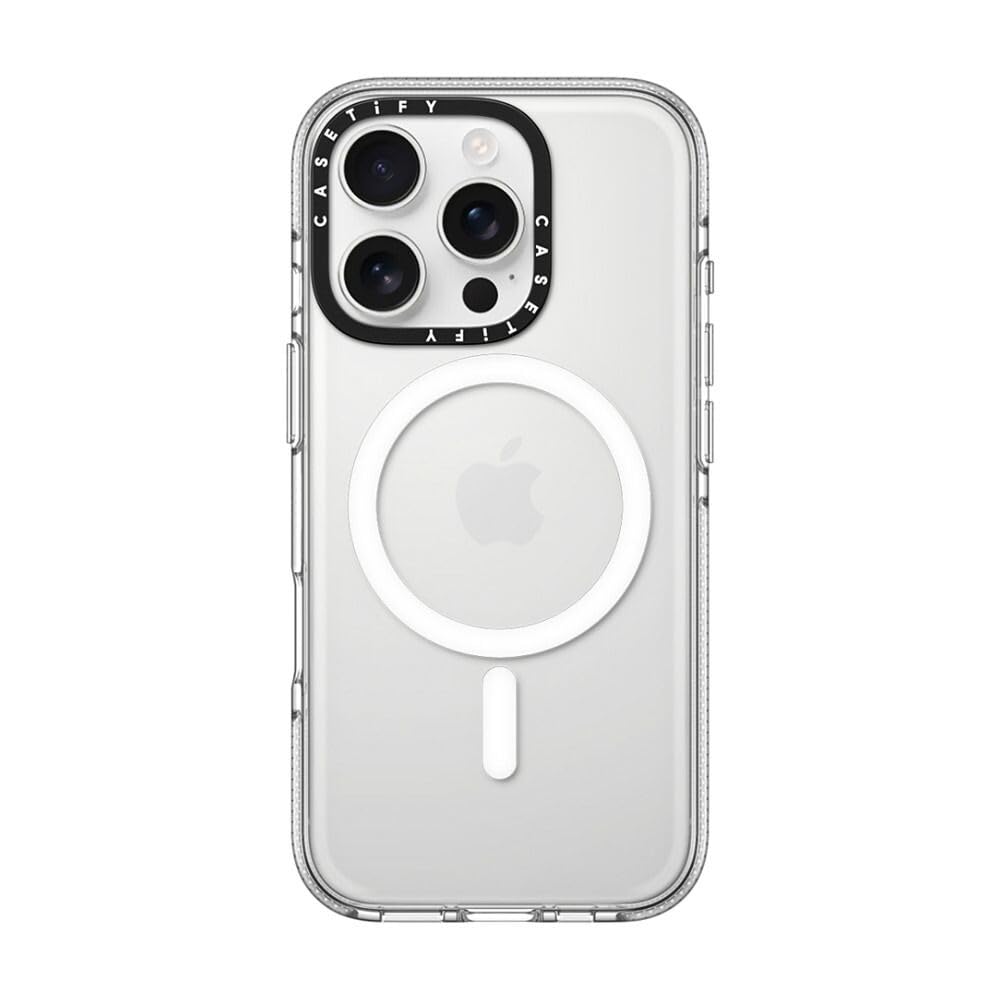 Amazon.com: CASETiFY Clear iPhone 16 Pro Case [Not Yellowing / 6.6