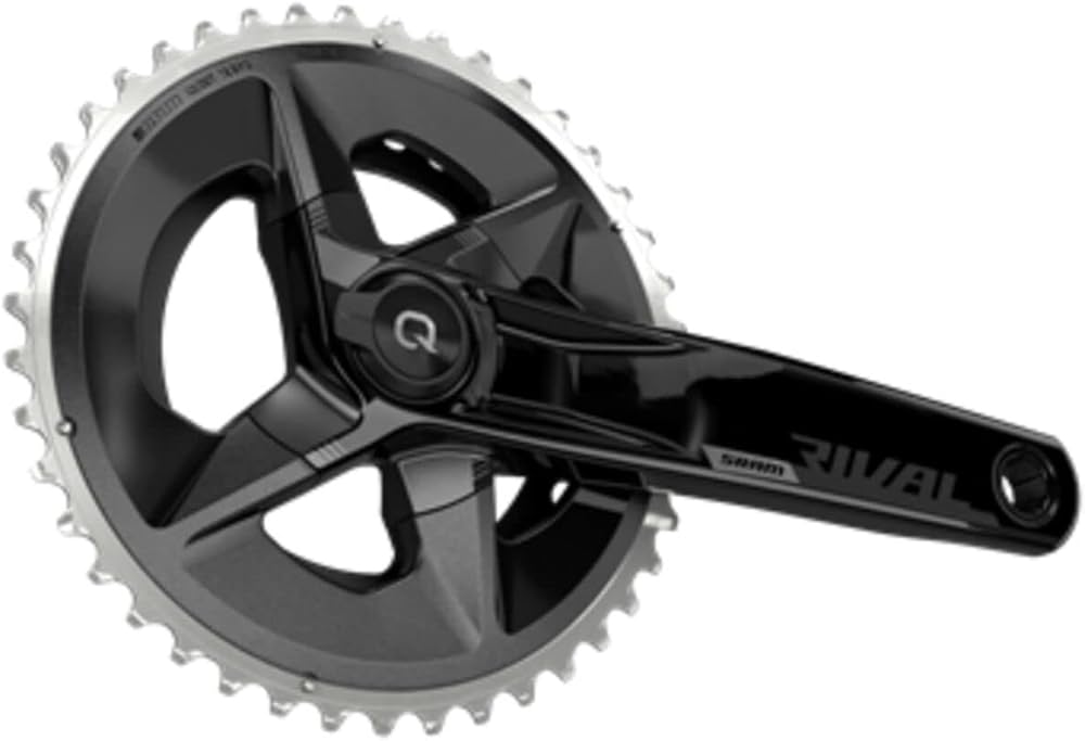 Amazon | SRAM Rival AXS 12速パワーメータークランクセット ブラック