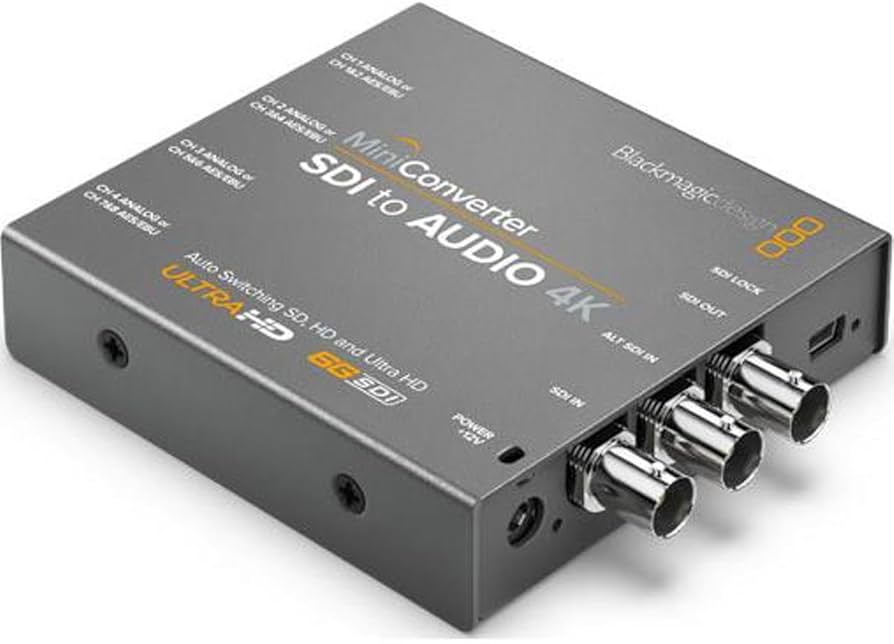 Amazon.com: Blackmagic Design Mini Converter SDI to Audio 4K