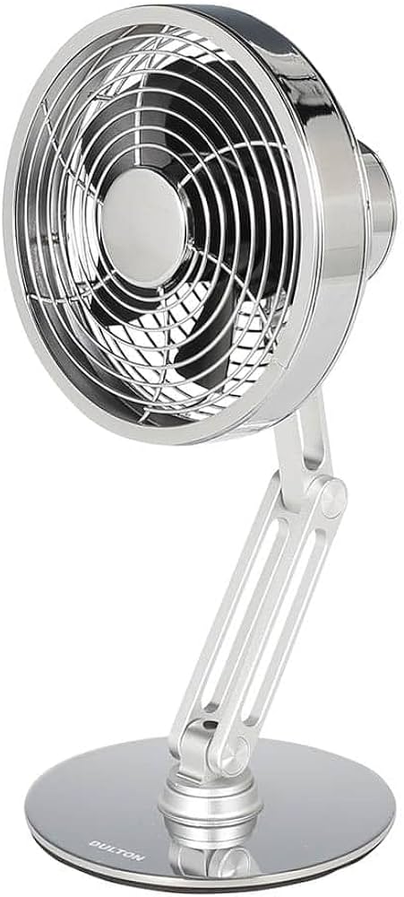 Amazon | ダルトン(Dulton) 卓上扇風機 デスクファン クローム