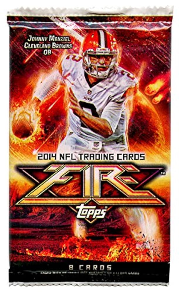 Amazon.com: NFL 2014 Topps Fire Football Trading Card Pack