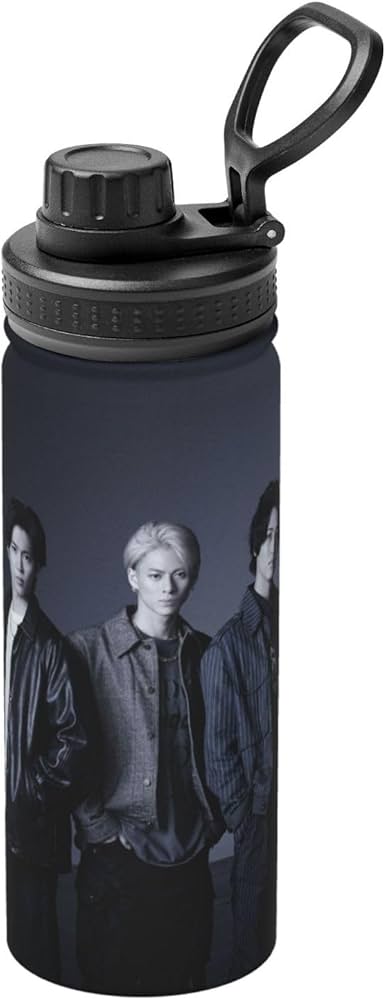 Amazon | KJLENAEKA 平野紫耀 水筒 ウォーターボトル 真空断熱 魔法瓶