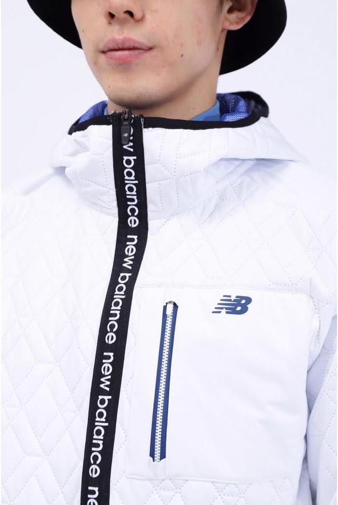 Amazon | [ニューバランス ゴルフ] [メンズ] 保温 ジップアップ