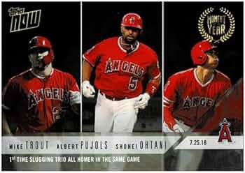 25枚限定 大谷 トラウト プホルス アップトン 実使用ジャージ & バット