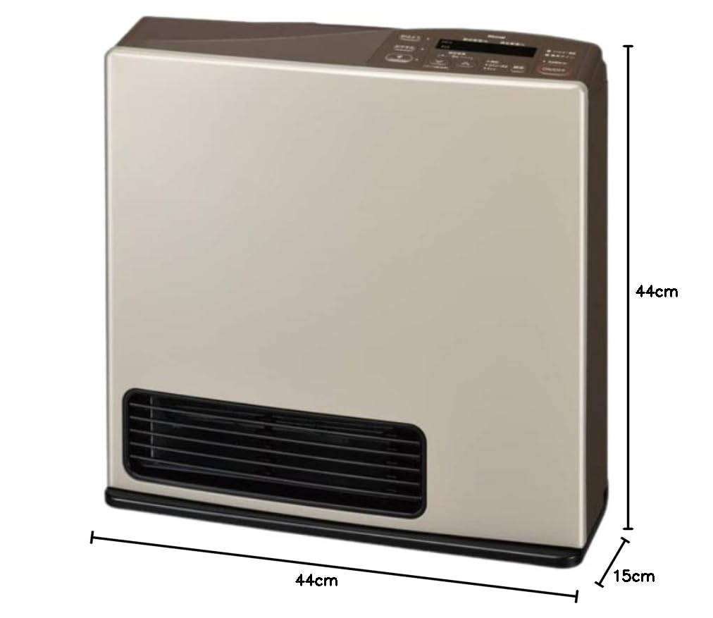 Amazon | リンナイ ガスファンヒーター RC-Y4002PE-L ラテ【プロパン