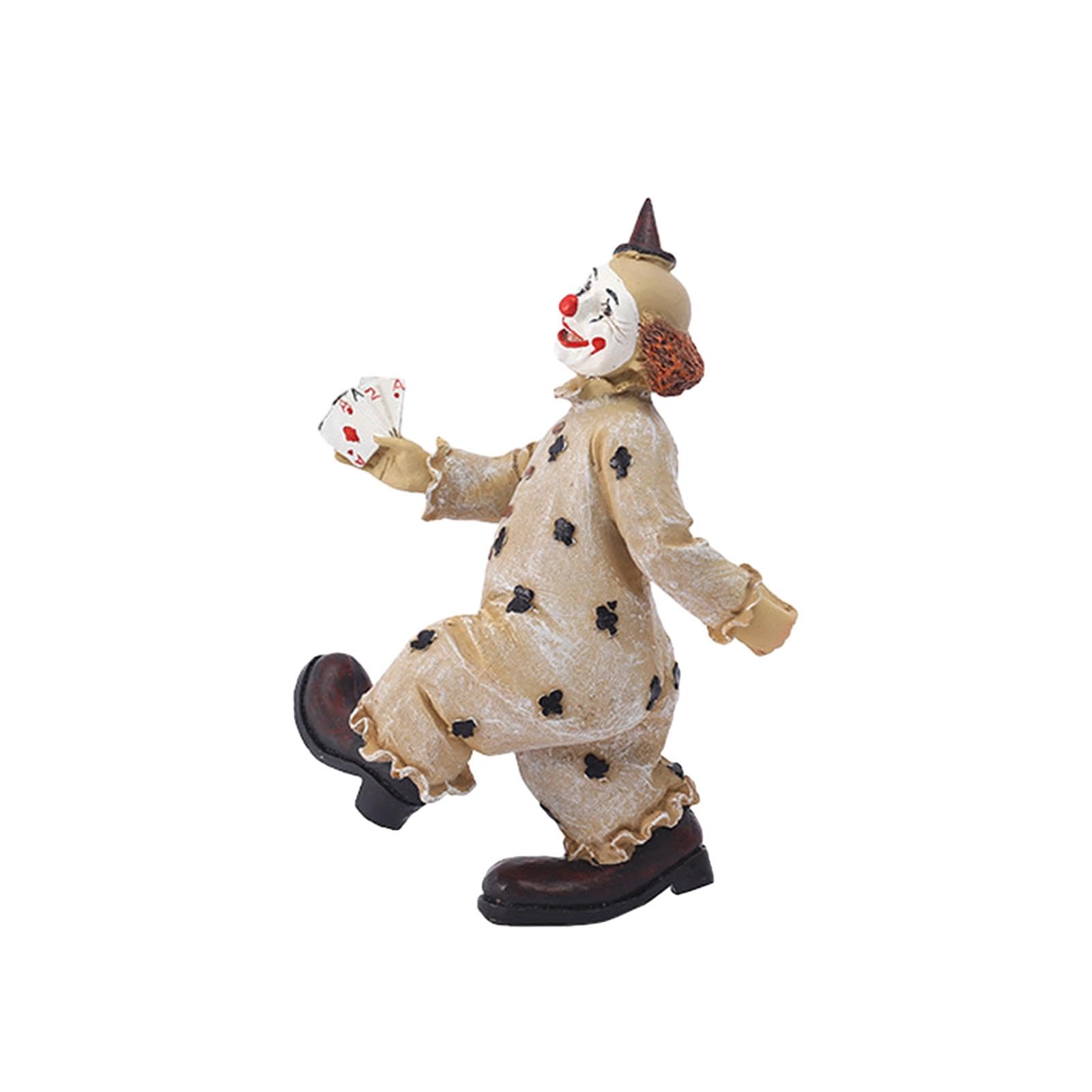 Amazon.co.jp: DeeRace ピエロの置物 ピエロ像 クリエイティブ グッズ