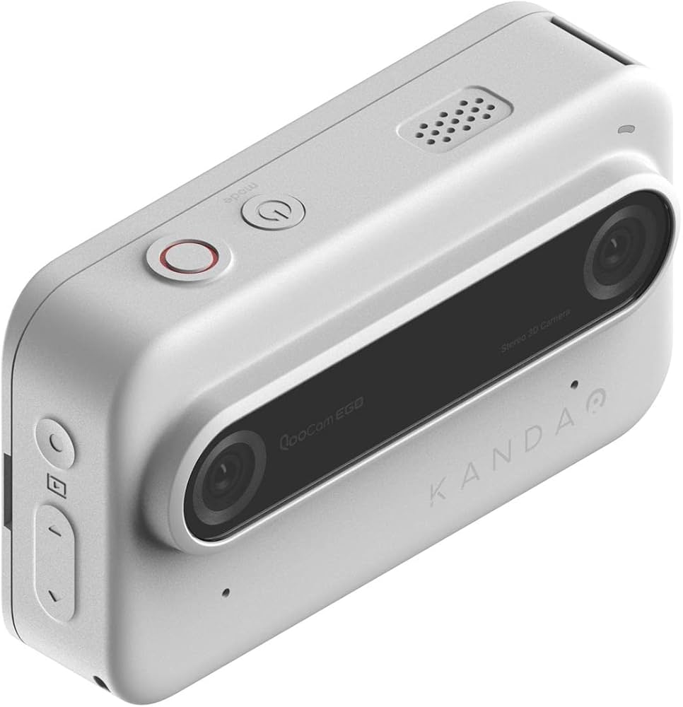 Amazon | Kandao QooCam EGO ブラック リアル3D スナップ&ビュー