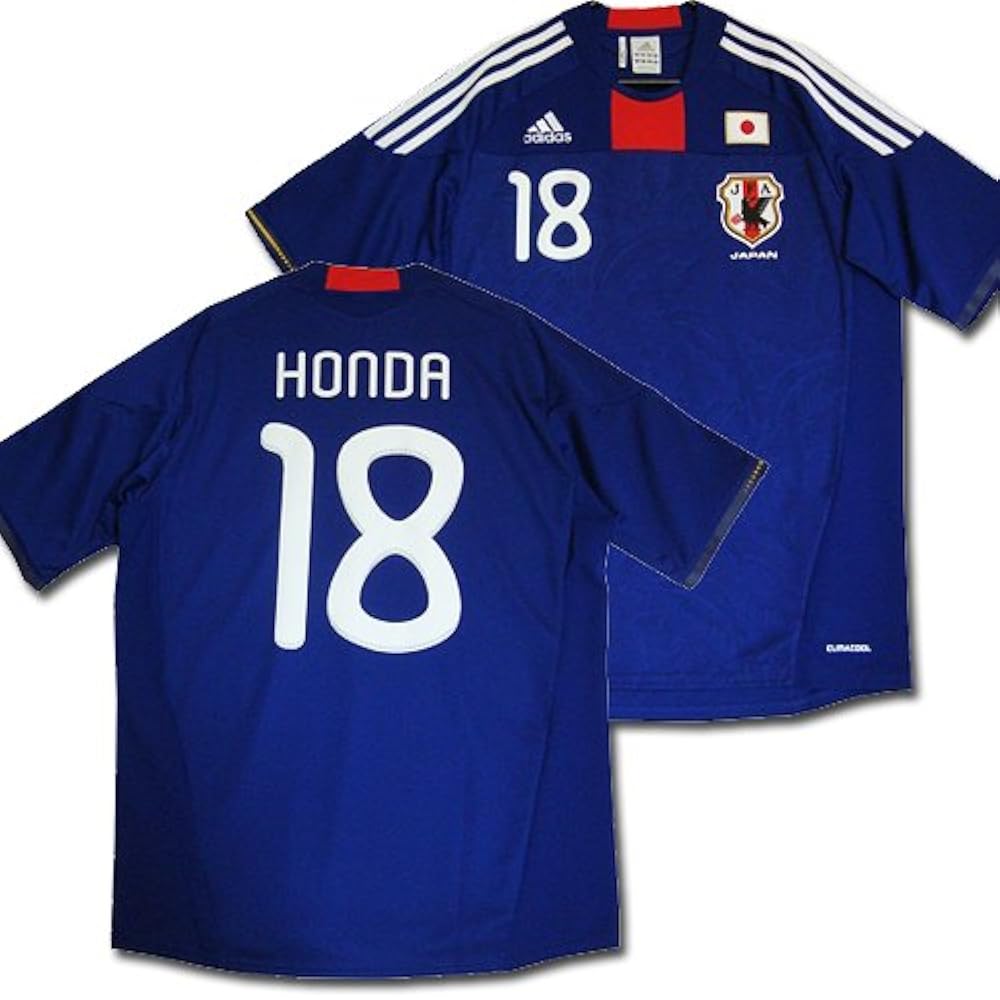 Amazon.co.jp: adidas 2010-12 日本代表ユニフォーム 半袖＃18 本田
