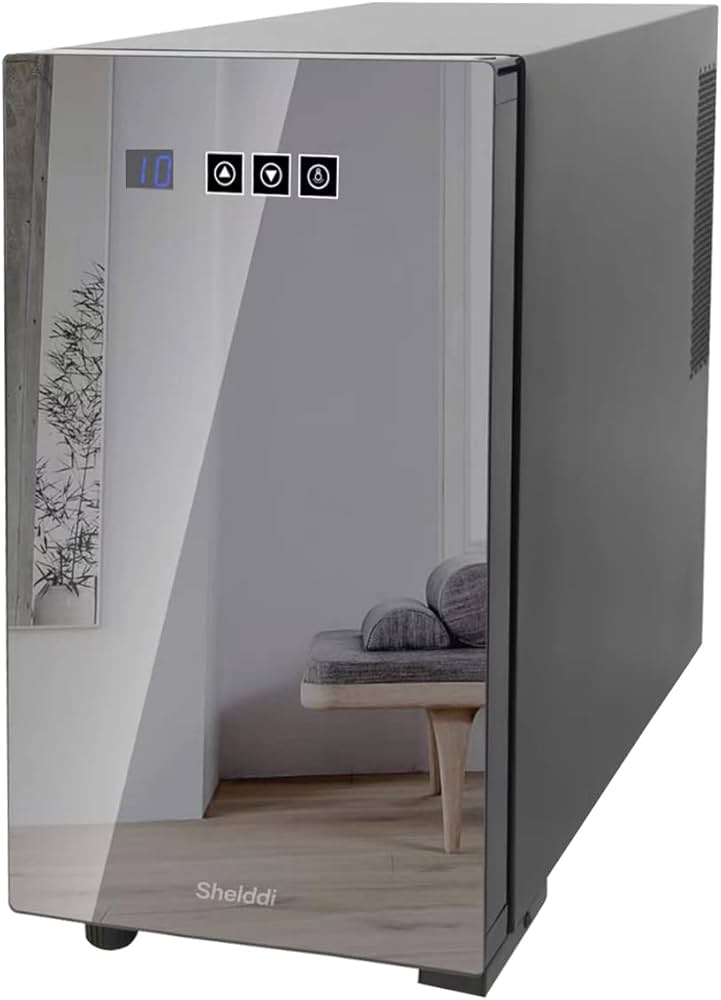 Amazon | Shelddi 小型冷蔵庫 23L 静音 おしゃれ 省エネ ミニ電子