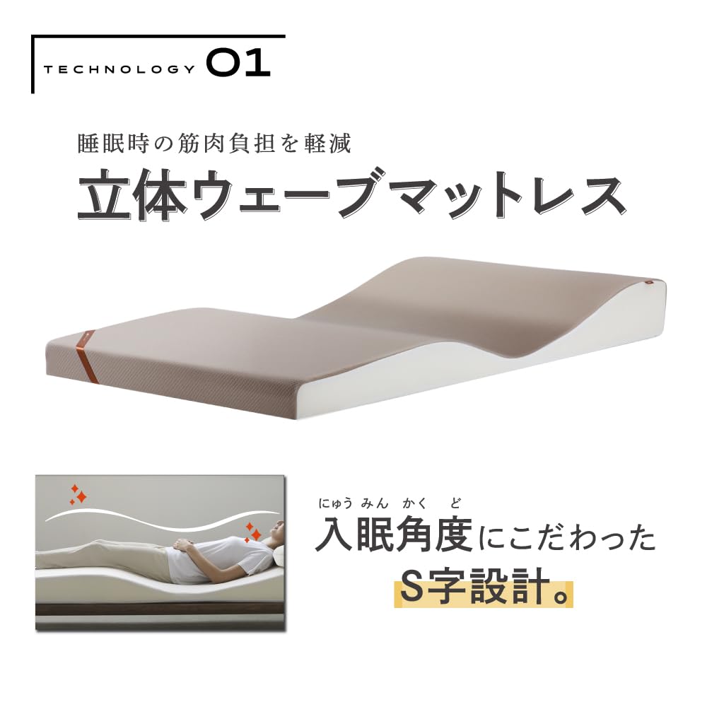 Amazon.co.jp: [NELUD] NP腰眠マットレス ネルディ マットレス 寝具