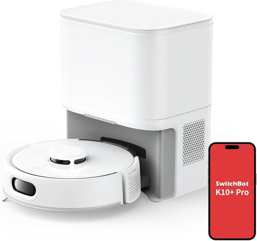 Amazon | 超小型 SwitchBot ロボット掃除機 K10+Pro 高精度マッピング