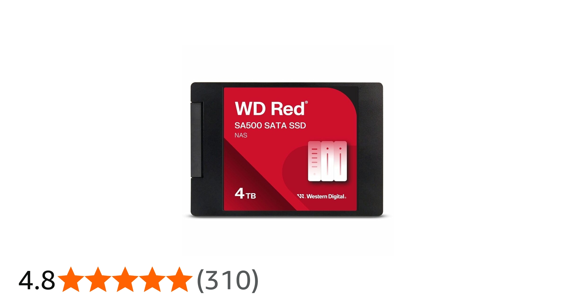 Amazon | WD Red SA500 4TB NAS SATA SSD 2.5インチ。 | ウエスタン