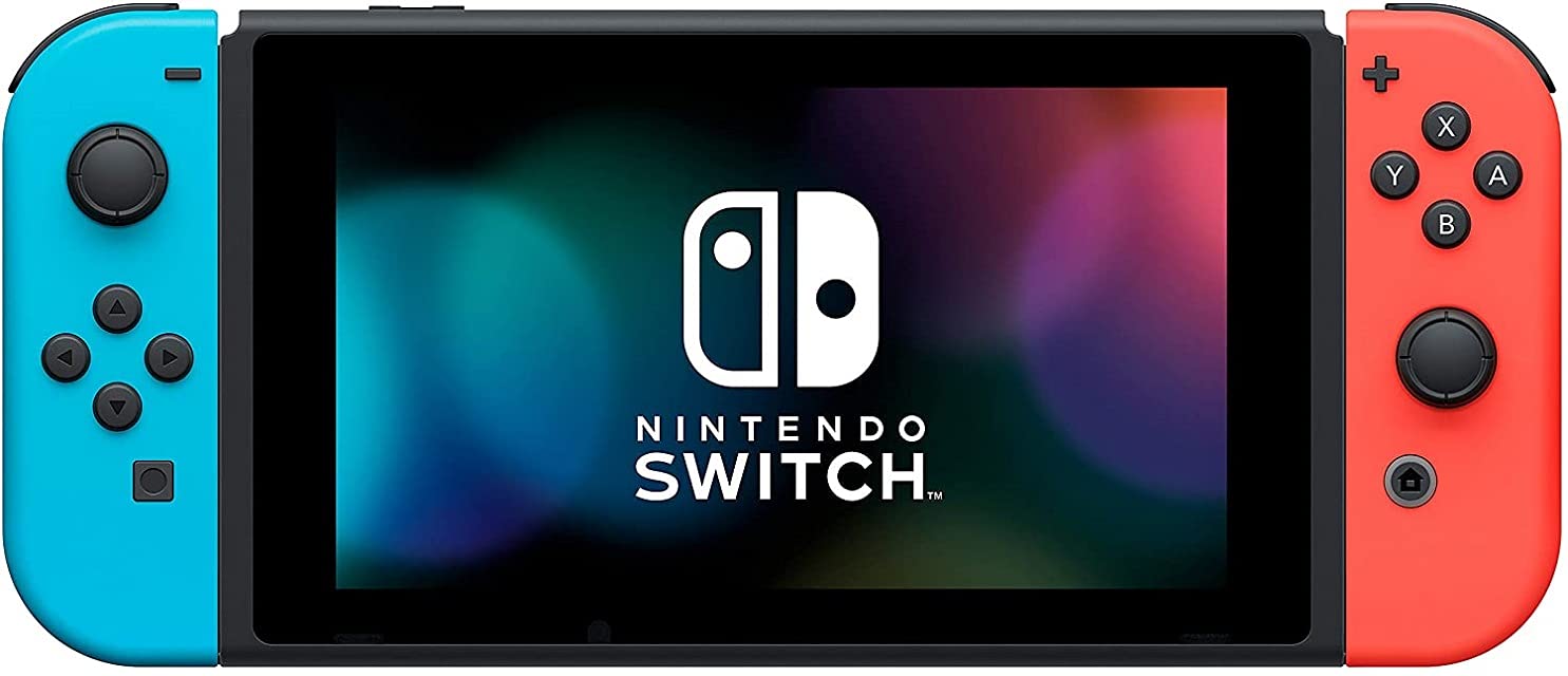Nintendo Switch Neon Blue and Neon Red Joy-Con: Nintendo Switch