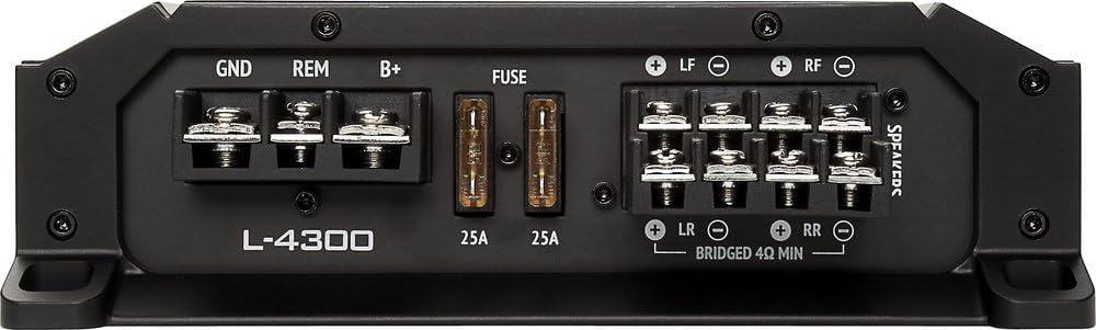 Lightning Audio L-4300 600 Watt 4-Channel Amplifier : Amazon.in