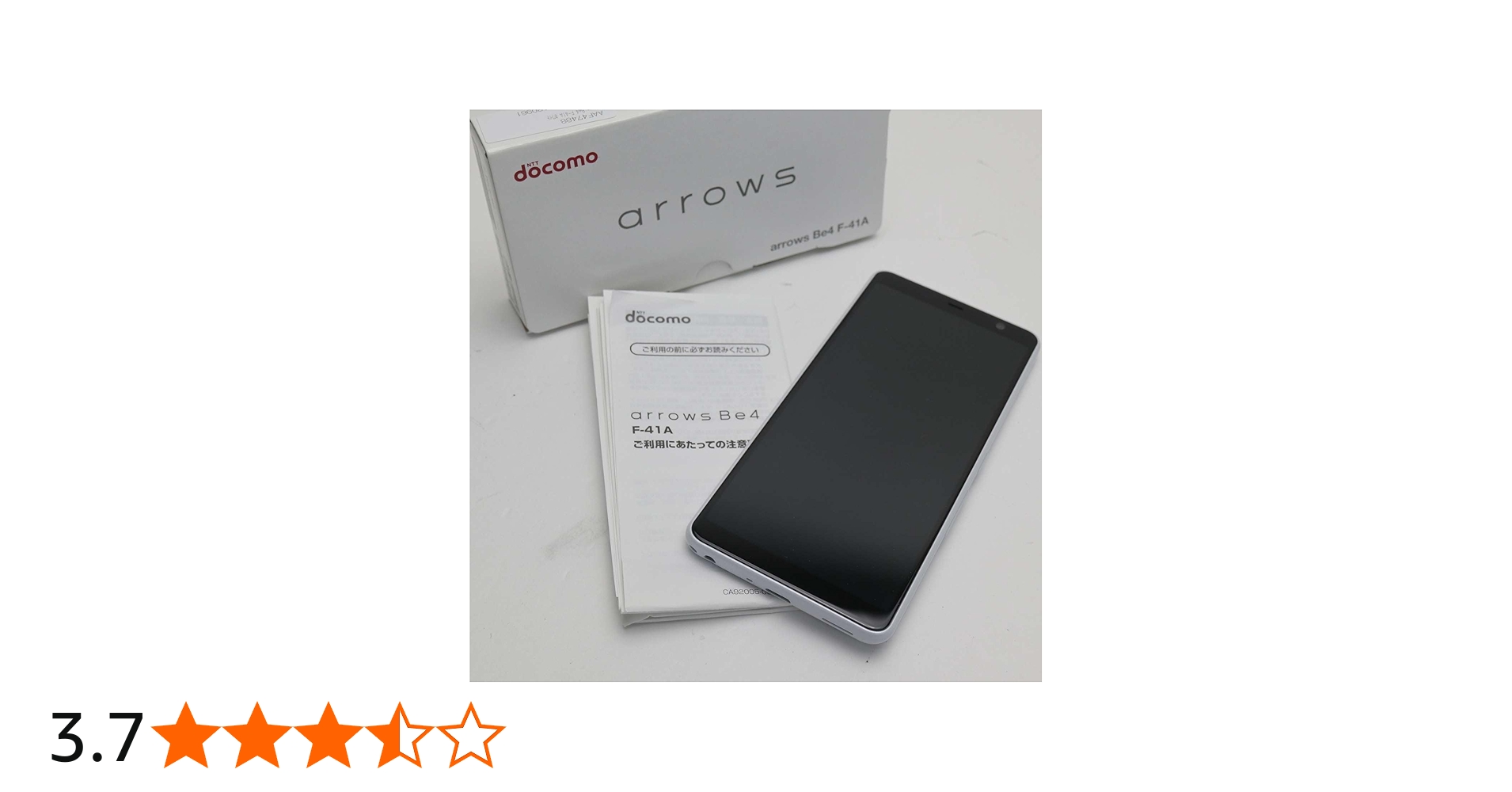 Amazon | 富士通 docomoSIMロック解除済 arrows Be4 F-41A White