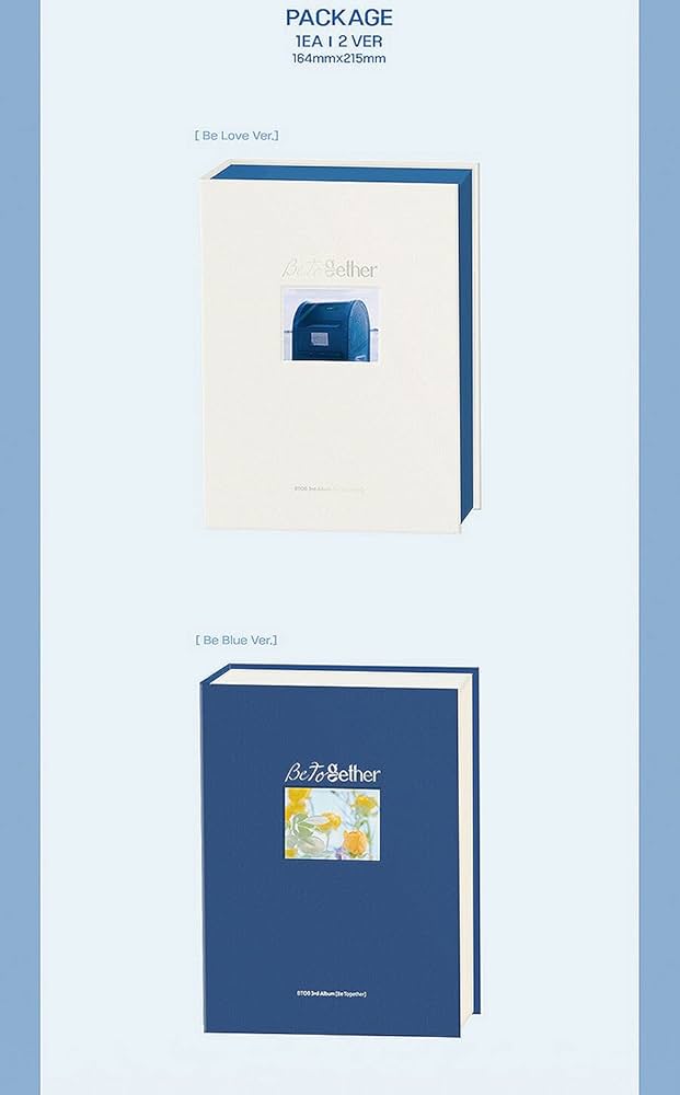 BTOB - BTOB [ BE TOGETHER ] 3rd Album ( BE LOVE + BE BLUE - SET