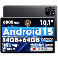 Amazon.co.jp: 【2026新登場・Android 15 タブレット 大画面】 10
