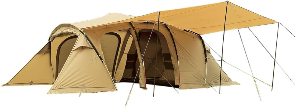 Amazon | [ビジョンピークス] 2ルームテント クアトロアーチ2ルーム
