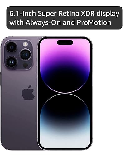 Amazon.com: Apple iPhone 14 Pro, 256GB, Deep Purple - Unlocked