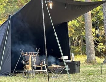 Amazon | HIDE-OUT HERMIT SHELTER (BLACK) ハーミットシェルター 前幕