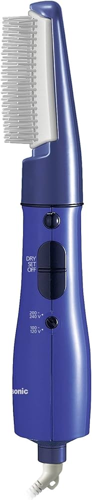 Amazon.co.jp: パナソニック くるくるドライヤーZIGZAG 海外対応 紫 EH