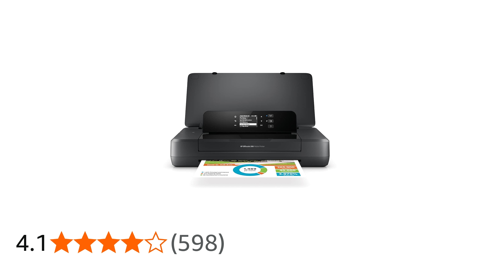 Amazon.co.jp: HP プリンター A4 モバイル インクジェット 複合機