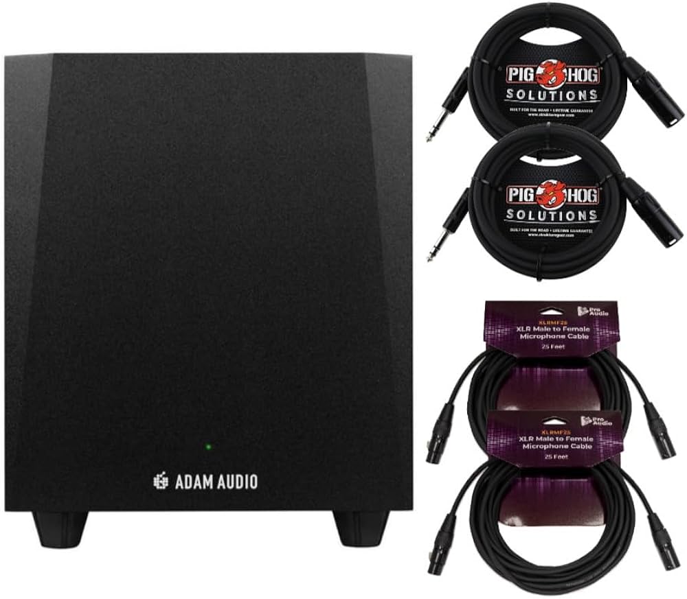 Amazon.co.jp: Adam Audio T10S 10インチ パワードスタジオサブ