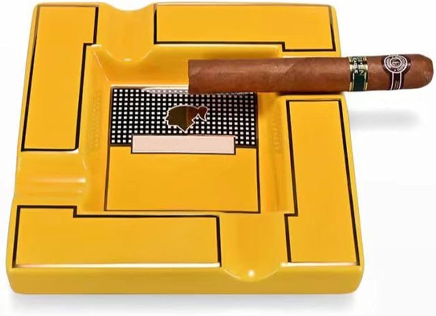 Amazon.co.jp: 葉巻灰皿 シガー用 卓上灰皿 セラミックシガーアッシュ