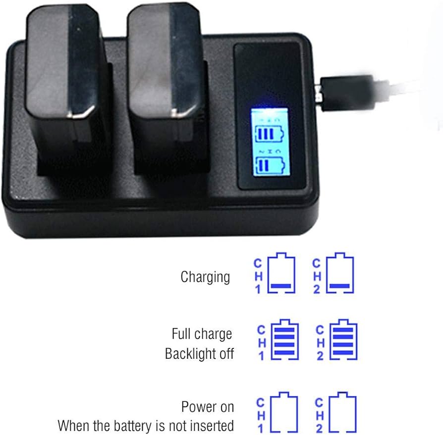 Amazon | ソニーNP-FW50A6300 A6500 A6000 A7rA7用LCD充電ディスプレイ