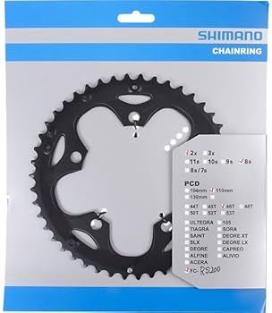 Amazon | シマノ(SHIMANO) チェーンリング FC-RS200 46T-F Y1V498050