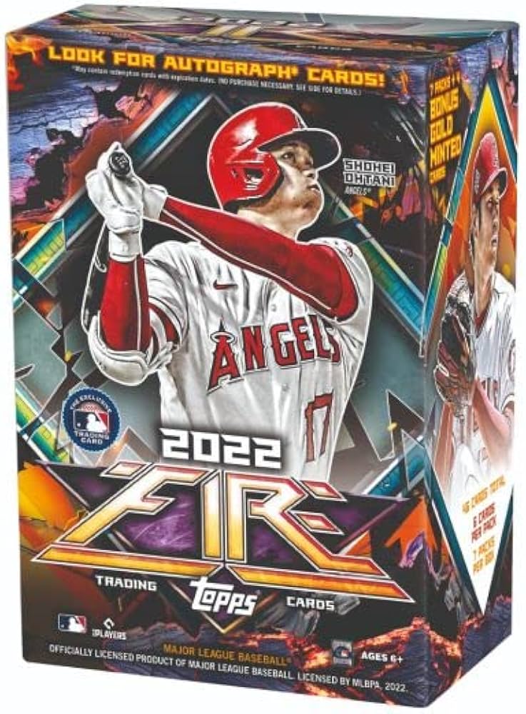 Amazon | 2022 Topps Fire Baseball Blaster Box トップス ファイヤ