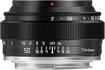 Amazon.co.jp: TTArtisan 50mm F2 Xマウント MF 単焦点レンズ フル