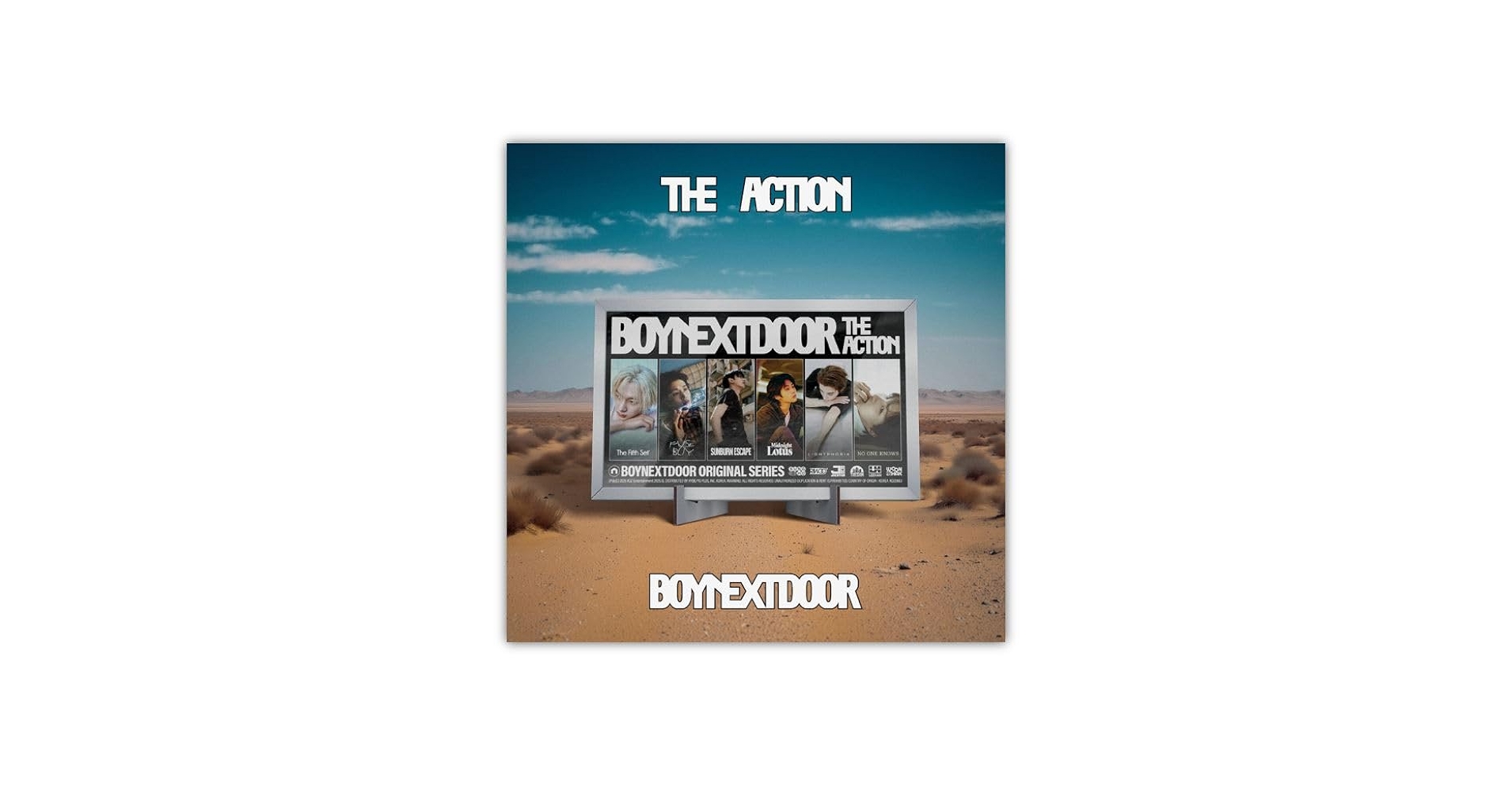 Amazon.co.jp: [ Frame ver. ] BOYNEXTDOOR - 5th EP [ The Action
