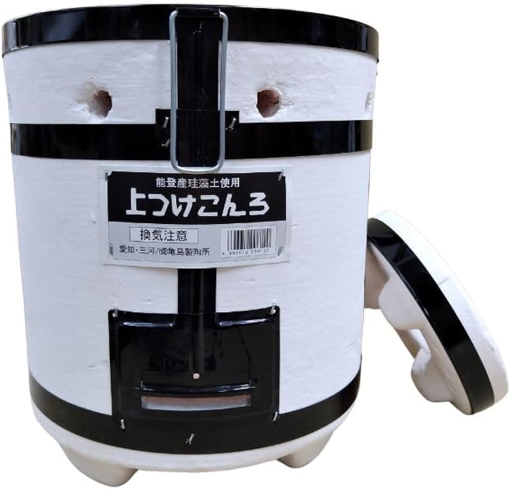 Amazon.co.jp: 練炭コンロ 4号 能登産天然珪藻土七輪 : スポーツ