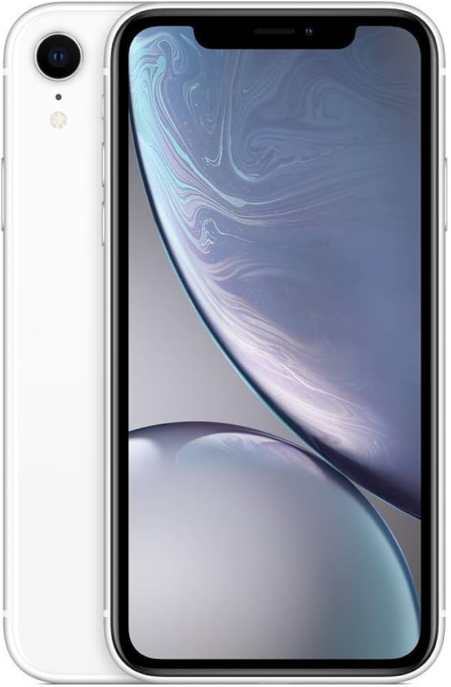 Amazon | 【整備済み品】 Apple iPhone XR 128GB ホワイト SIMフリー