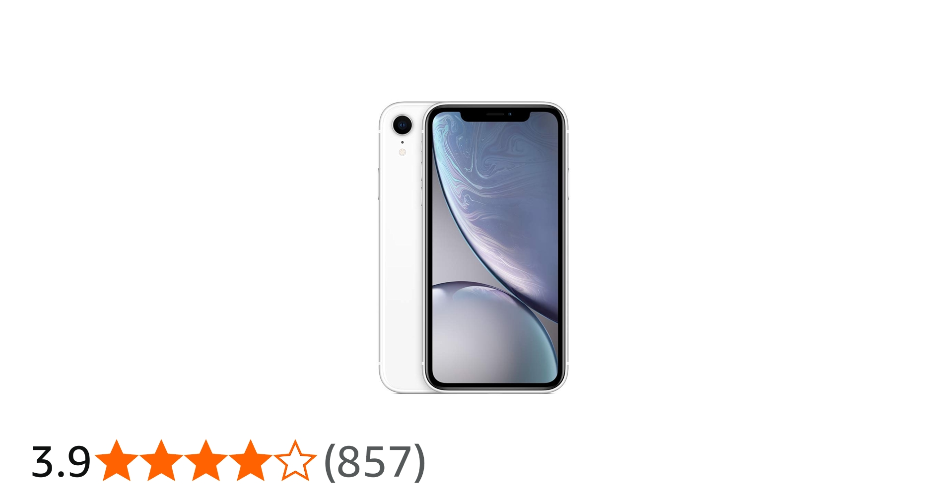Amazon | 【整備済み品】 Apple iPhone XR 128GB ホワイト SIMフリー