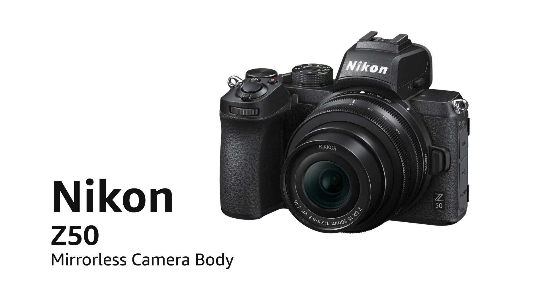 Buy Nikon Z50 Mirrorless Optical Zoom Camera with Z DX 16-50mm f