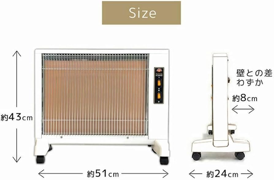 Amazon | [サンルミエ] 遠赤外線 パネルヒーター 省エネ 日本製