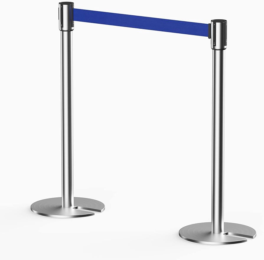 Amazon.co.jp: Venergie ベルトパーテーション ガイドポール 2本セット