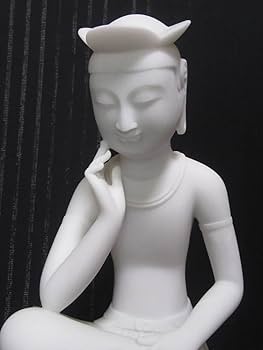 Amazon｜【価格】弥勒菩薩半跏像（大理石）高さ30cm重さ3.6kgケース