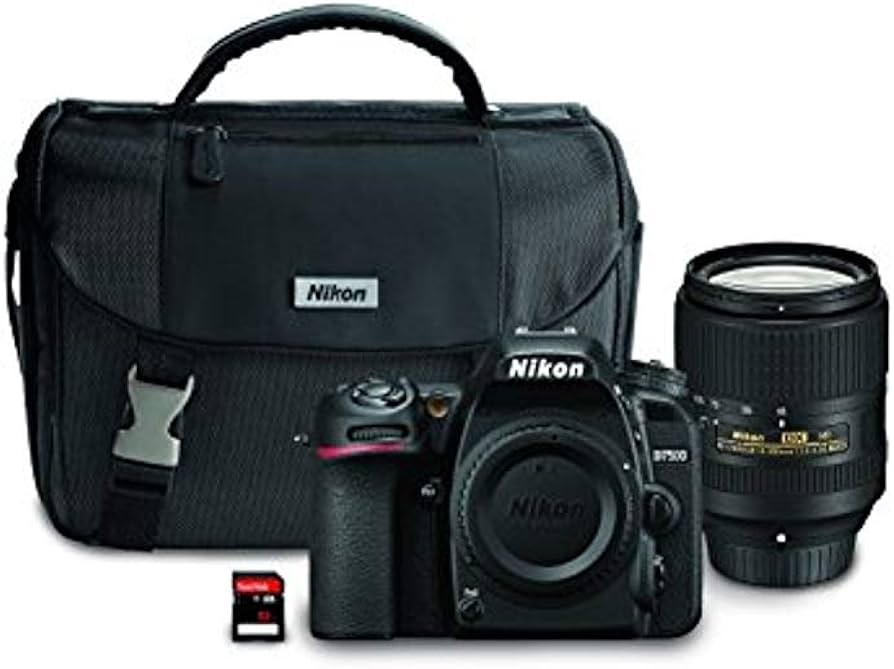 Amazon.com : Nikon D7500 20.9MP DSLR Camera with AF-S DX NIKKOR 18