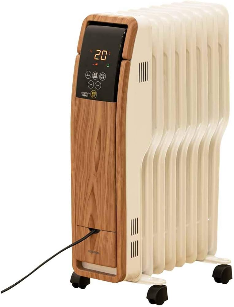 Amazon | アイリスオーヤマ ヒーター オイルヒーター 8畳 ウェーブ型