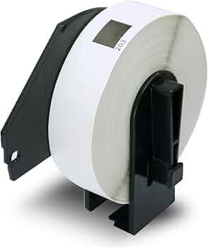 Amazon.co.jp: BETCKEY 互換の 多目的ラベル 感熱紙 Brother用