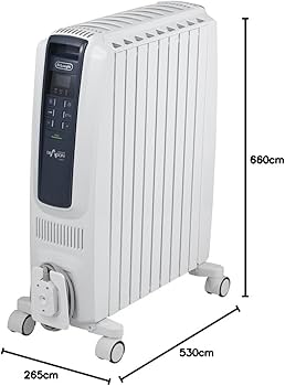 Amazon | デロンギ オイルヒーター ドラゴンデジタル スマート X字型