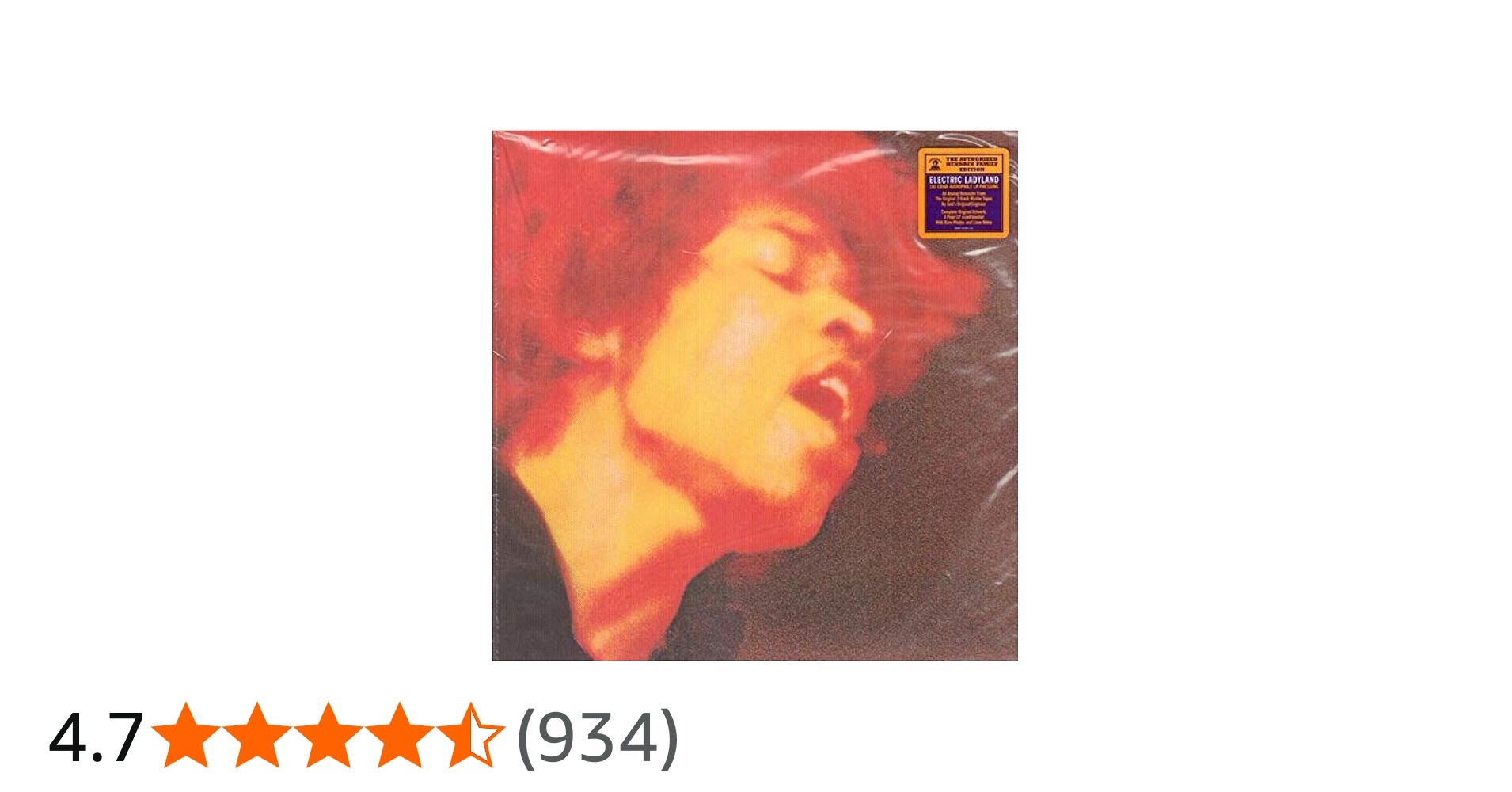 The Jimi Hendrix Experience - Electric Ladyland 180 Gram Pressing