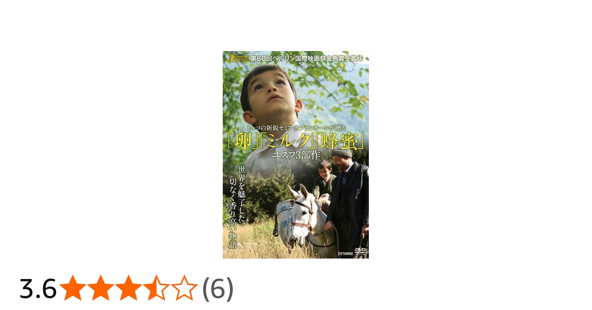 Amazon.co.jp: 「卵」「ミルク」「蜂蜜」 [DVD] : セミフ・カプラン